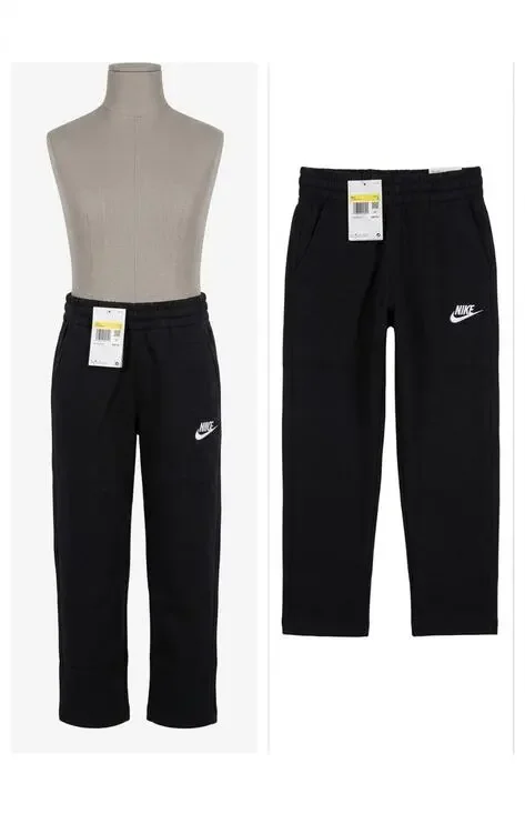New Nike Boys Sportswear Club Fleece Pants Black Size S Small FD3010-010