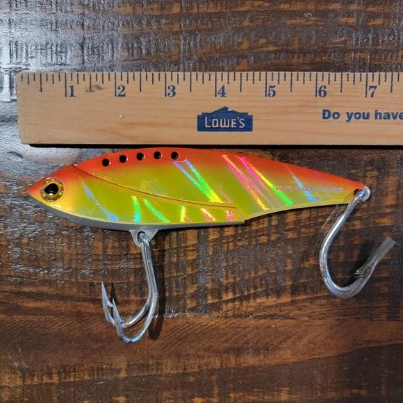 PlayAction Braid‎ Runner Trolling Lure Adjustable Dive Depths Orange/Yellow 7