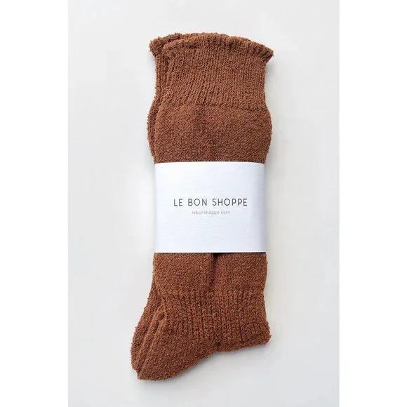 Le Bon Shoppe - Airy Puffin Socks | Whisky