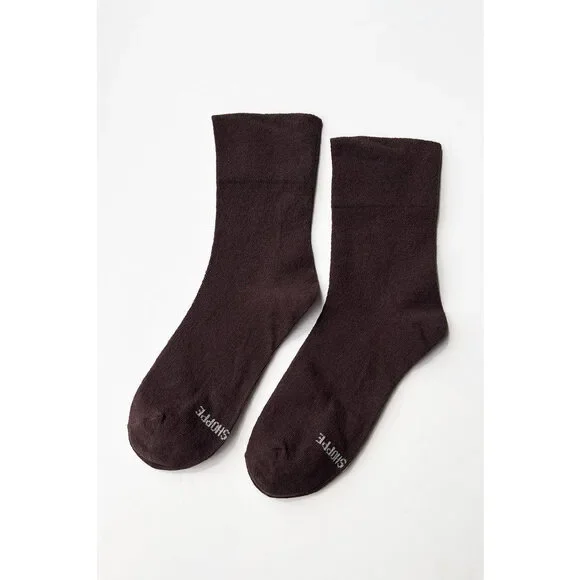 Le Bon Shoppe - Breezy Sneaker Socks | Dark Cacao