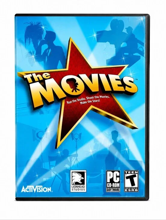 The Movies PC CD-ROM Game 2005 Activision Lionhead Studios Simulation CIB