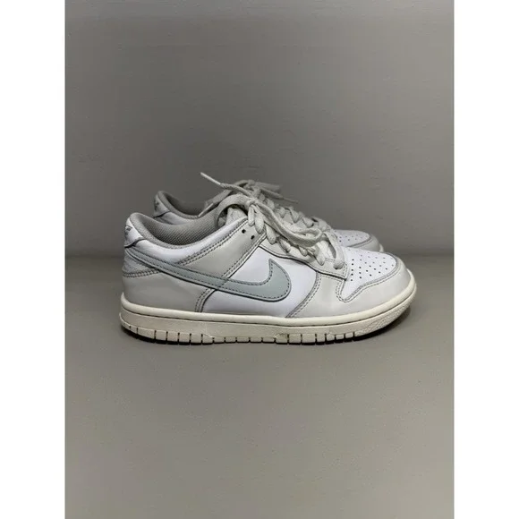 Nike Dunk Low GS Youth Sz 4 Phantom White Light Silver Neutral FB9109 109