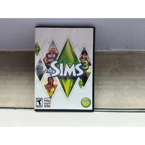 The Sims 3 (PC/Mac, 2009) Base Game DVD-ROM - COMPLETE W/ MANUAL