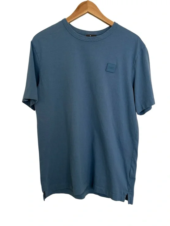 H&M Les Artisans du Bon Goût Slate Blue Crewneck Short Sleeve T-shirt Medium