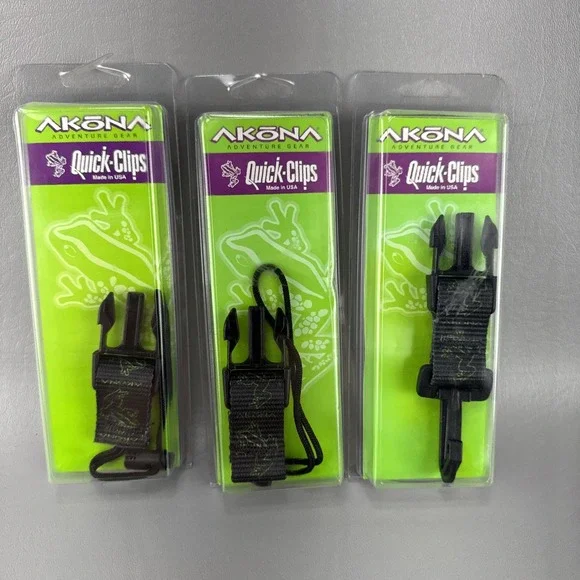 Akona Scuba Diving‎ Quick Clips Octopus Keeper Gear One AKC-02 & Two AKC-05