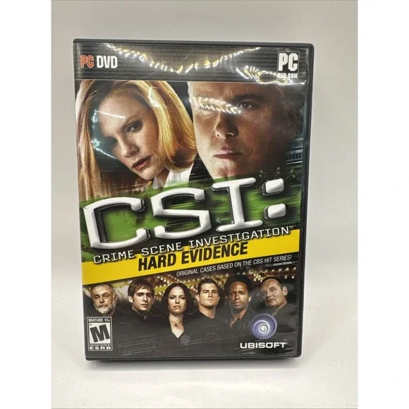 CSI:‎ Crime Scene Investigation Hard Evidence PC - Very Good Con. -