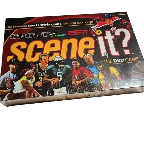 NEW Factory Sealed Scene it? ESPN Sports -‎ Sports Trivia Game - The DVD Game