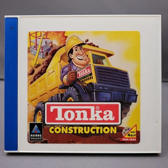 Tonka Construction by Hasbro Interactive (PC‎ CD-ROM, 1996)
