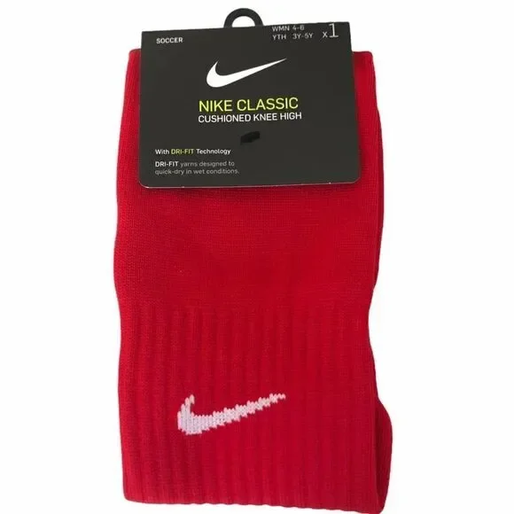 Nike Classic Cushioned Soccer Knee High Socks