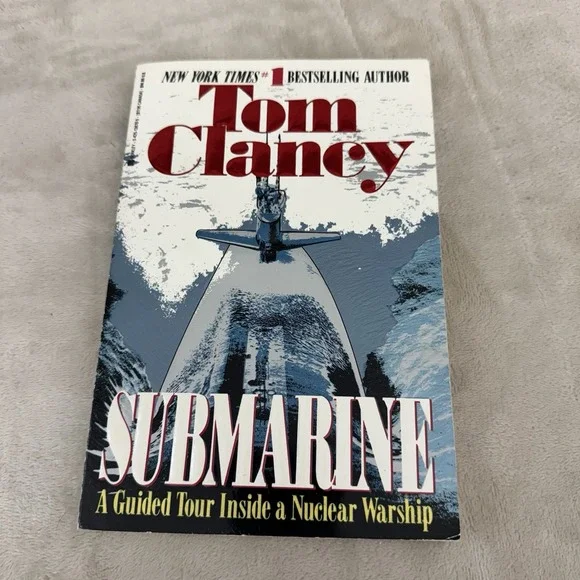Tom Clancy Submarine Guided Tour Inside a Nuclear Warship PB 1993 Berkley‎