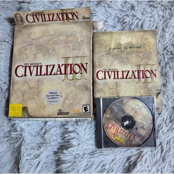 Sid Meier's Civilization 3‎ Big Box PC CD-ROM
