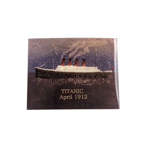 Titanic Boat Nautical Ocean Photo Shifting‎ Lenticular 3-D 3D Photograph Reprint
