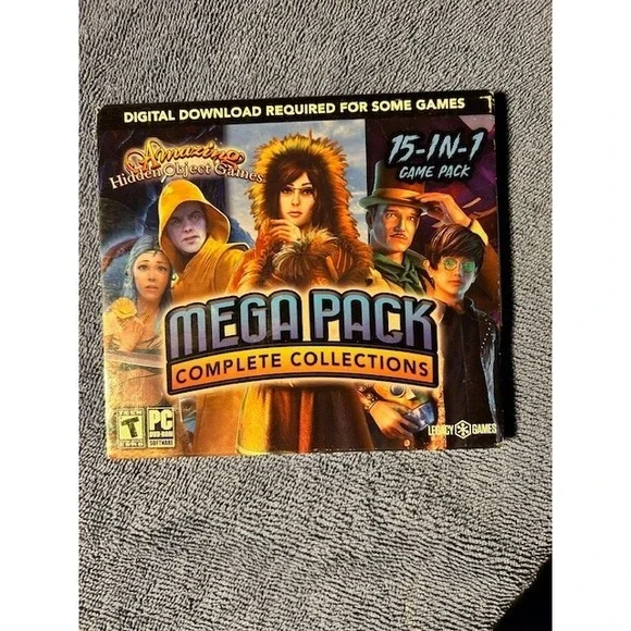 Legacy Amazing Hidden‎ Object Games for PC: Mega Pack: Complete Collections NEW