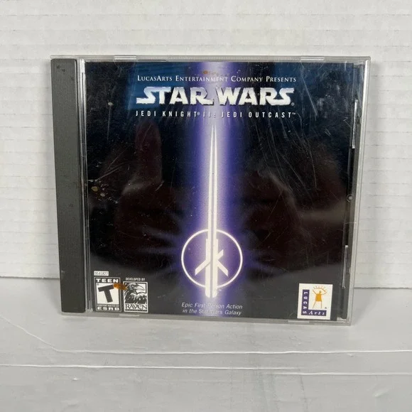 Star Wars Jedi Knight II Jedi Outcast‎ PC Windows Game 2002 LucasArts