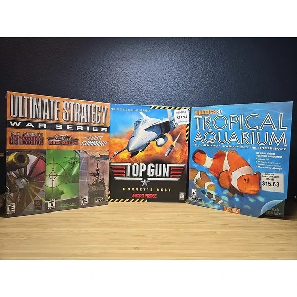 Vintage Pc Games And Program‎