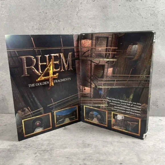 Rhem 4: The Golden Fragments (Windows/Mac, 2010) GAME/CASE/COVER‎ ONLY