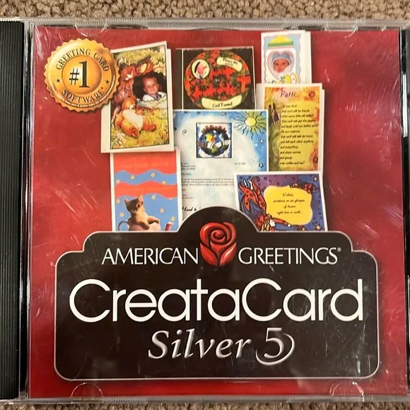 🌻 American Greetings creatacard Silver 5