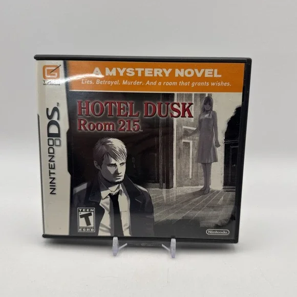Hotel Dusk Room 215 (Nintendo DS, 2007) NO GAME - Original Case & Manual Only