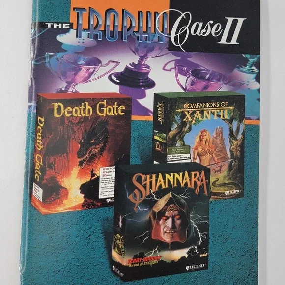 Trophy Case II by Sir-Tech (3 PC Games, with Manual,‎ No Box, 1995)