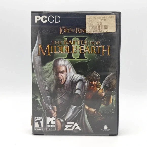 EA Lord‎ of the Rings The Battle for Middle-Earth II PC CD-ROM READ