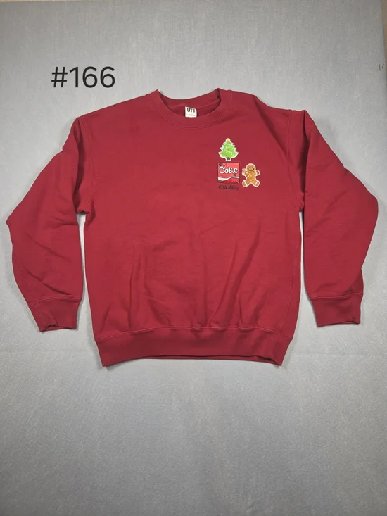 Uniqlo UT x Keith Haring x Coca-Cola 2024 Christmas Crewneck Sweatshirt - Size S