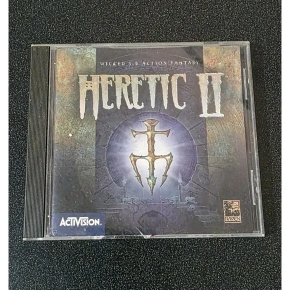 Vintage Heretic II - PC‎ - Action/Adventure Game - No Manual Computer