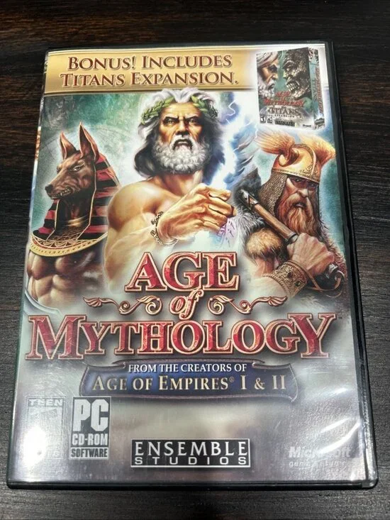 Age of Mythology + Titans Expansion (PC CD-ROM) PC Game