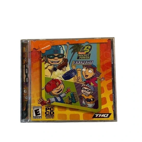 Rocket Power Team Rocket Rescue PC Game THQ 2001 Arcade Sports E Rating‎