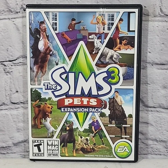 The Sims 3 Pets PC Game Complete 2011 Expansion