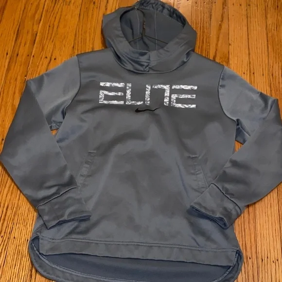 Nike Gray Elite Hoodie