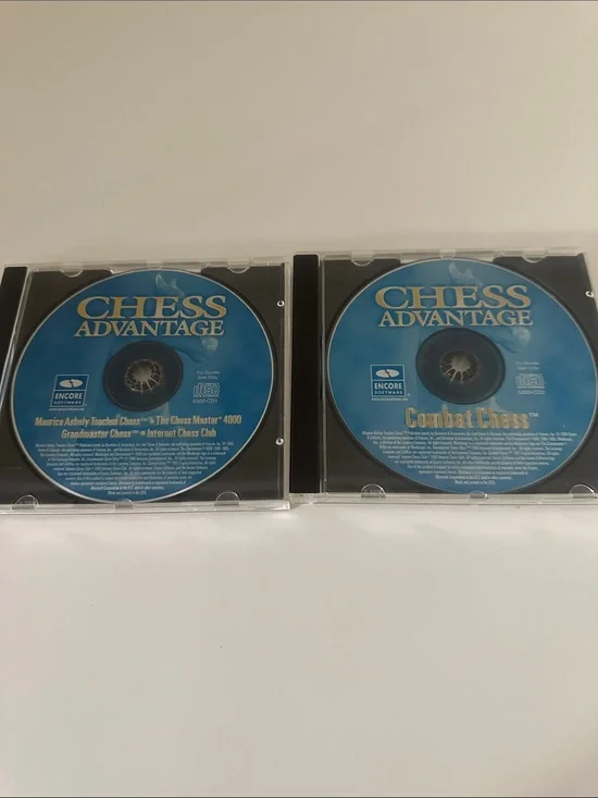 Chess Advantage 2-Disc Bundle PC CD-ROM 1999 Encore Software