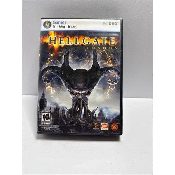 Hellgate London PC DVD Game 2007 Action RPG Flagship Studios EA Namco Bandai