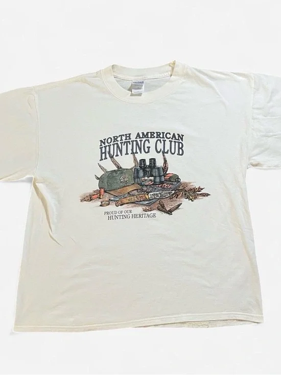 Vintage North American Hunting Club T-Shirt Size XL