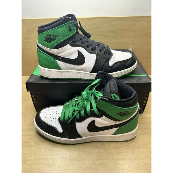 Nike Air Jordan 1 Retro High OG Lucky Green FD1537-031 Youth 6Y