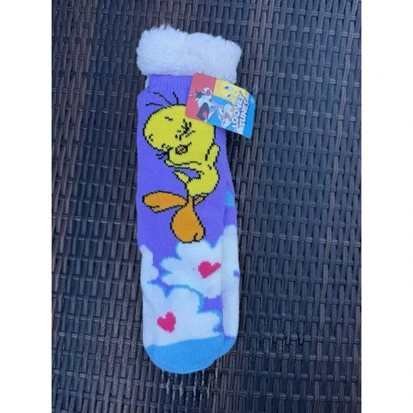 Tweetie Bird Sherpa Lined Yellow 15