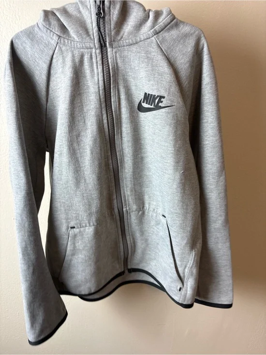 Nike Tech Gray Hoodie Boys youth M