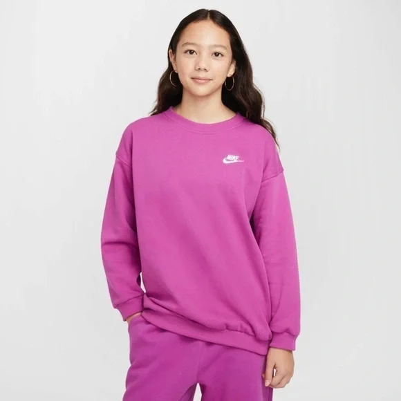 Nike Sportswear Club Fleece Kids' Oversized Sweatshirt