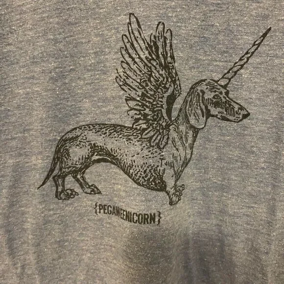 Los-angeles-apparel Men's Blue T-shirt