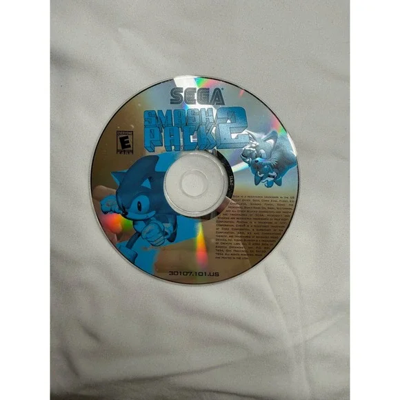 Sega Smash 2 Pack PC CD-ROM Game Sonic Comix Zone Shining Force
