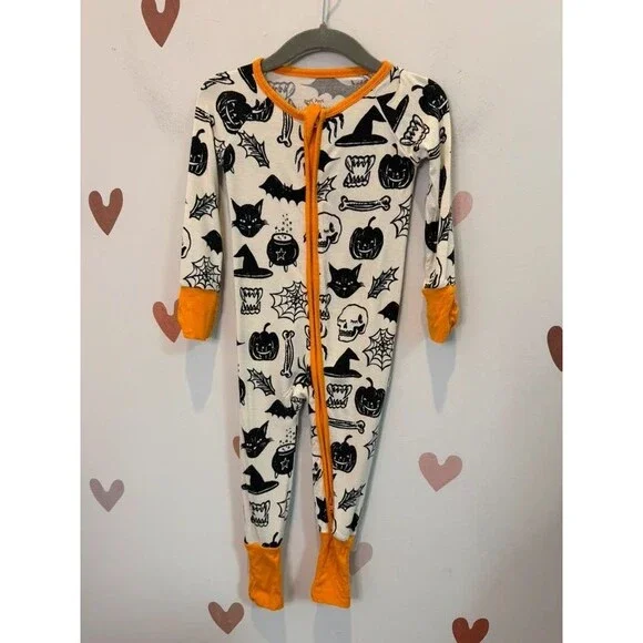 Little Sleepies Halloween Zippy 6-12 months