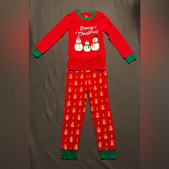 NEW Kids Christmas Pajama Set