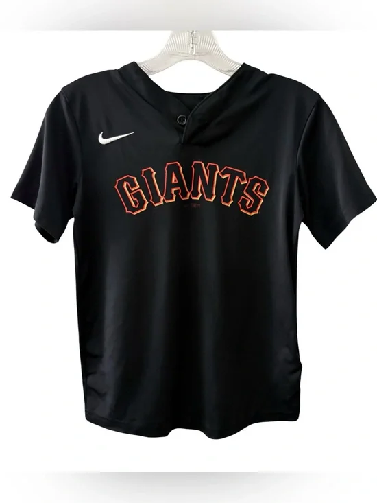 Nike San Francisco Giants Jersey Youth S Black Orange #5 MLB Baseball