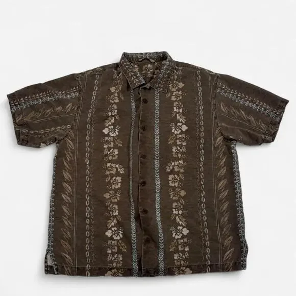 Vintage tommy bahama 100 silk