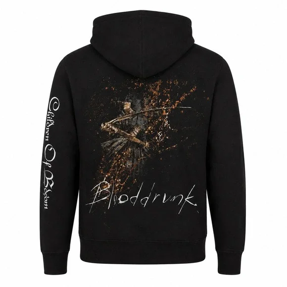 Children of Bodom Blooddrunk Black Zip Up Hoodie Bravado Mens Small Band Merch‎