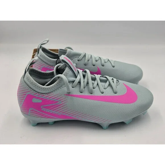 Nike Jr Zoom Vapor 16 Academy FG/MG Size 1Y Unisex Children's Soccer Cleats