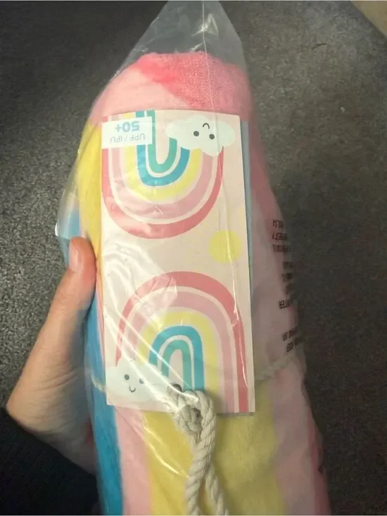 Pottery Barn Kids Rainbow Beach Towel