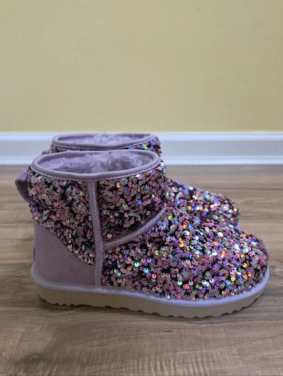 UGG Classic Mini Stellar Sequin Boots