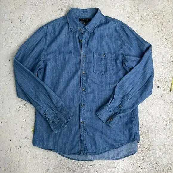 21 Men  denim shirt