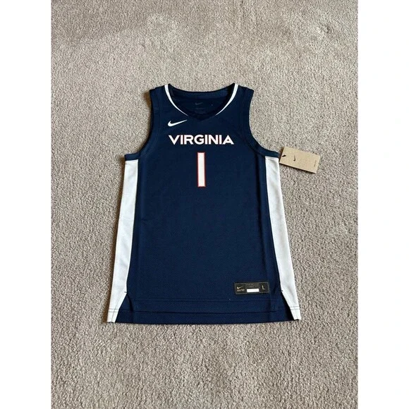 Virginia Tech Hokies Nike NWT Youth Basketball Jersey Size Large