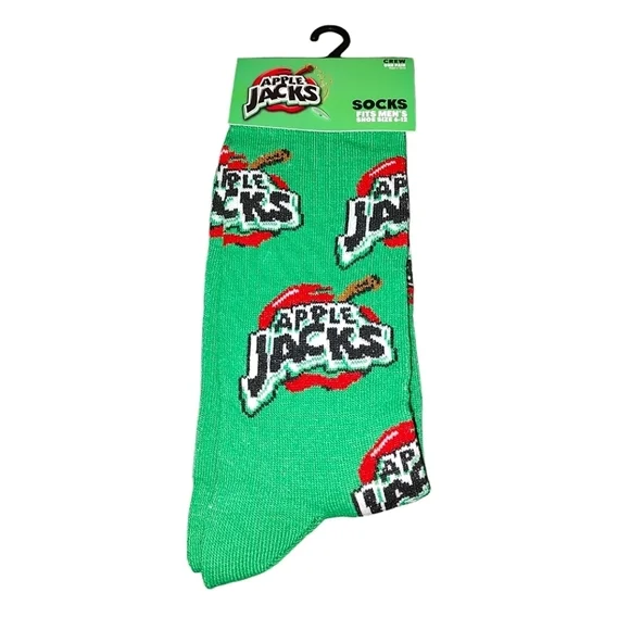 Kellogg's Apple Jacks Novelty Socks